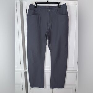 The North Face Men’s Retract Pants 34x31 Gray Nylon Stretch Hiking Outdoor